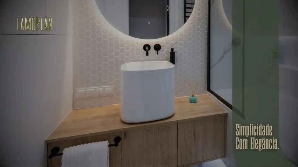 Lamoplan Interiores | Móveis Planejados para Banheiro